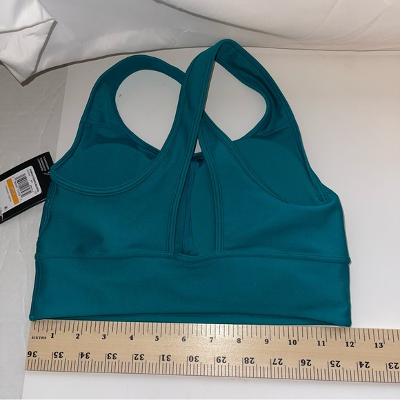 Under Armour Womens Crossbck Long Bra High Impact Sports Training Fitness Gym - Picture 3 of 5